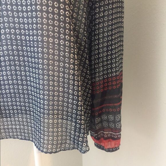 Sanctuary Sheer Long Sleeve Blouse - Picture 3 of 6